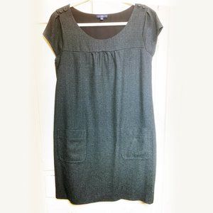 GAP Wool blend plaid sheath dress. Size 12